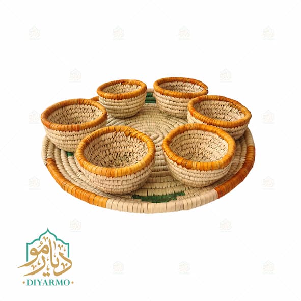 تصویر 1 از فروش عمده سبد حصیری دیارمو + فروش ویژه